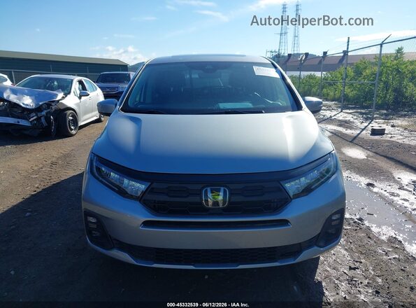 5FNRL6H68SB015103 2025 HONDA ODYSSEY Silver ხელსაწყოთა პანელის ხედი