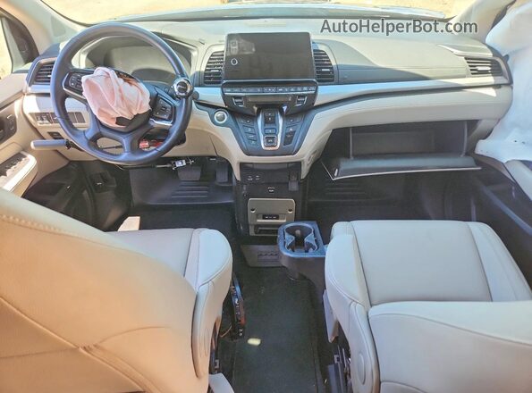 5FNRL6H68SB028854 2025 HONDA ODYSSEY Charcoal Vista del salpicadero