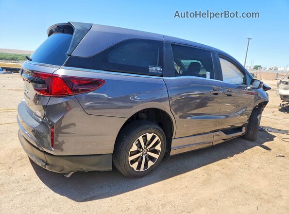 5FNRL6H68SB028854 2025 HONDA ODYSSEY Charcoal Trasero derecho