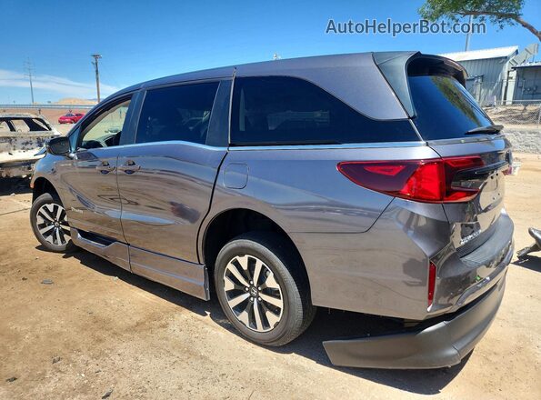 5FNRL6H68SB028854 2025 HONDA ODYSSEY Charcoal Trasero izquierdo