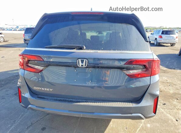 5FNRL6H68TB020772 2026 HONDA ODYSSEY Blue Вид ззаду