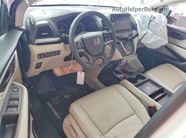5FNRL6H68TB028869 2026 HONDA ODYSSEY Белый Вид панели приборов