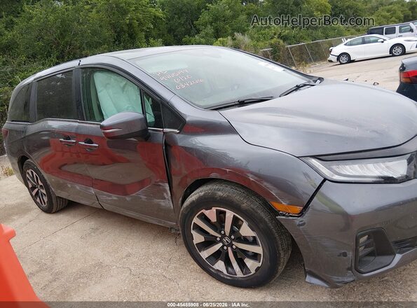 5FNRL6H68TB034266 2026 HONDA ODYSSEY Gray Սարքավորումների վահանակի տեսք