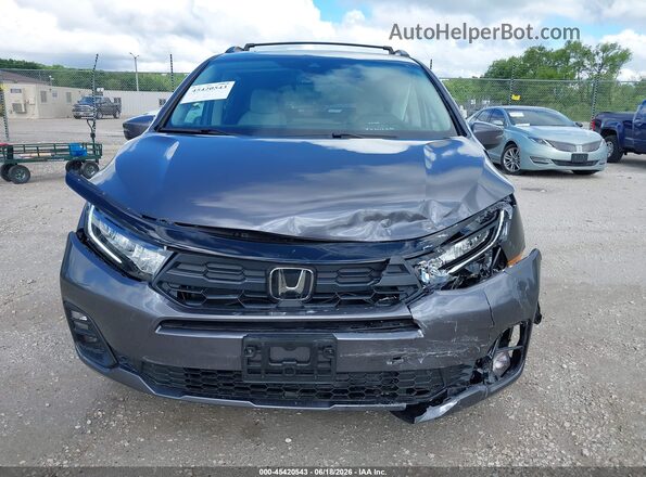 5FNRL6H68TB046322 2026 HONDA ODYSSEY Gray Widok zestawu wskaźników