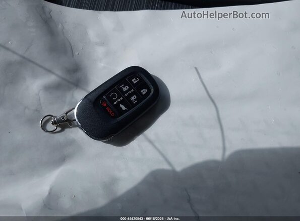 5FNRL6H68TB046322 2026 HONDA ODYSSEY Gray Widok deski rozdzielczej