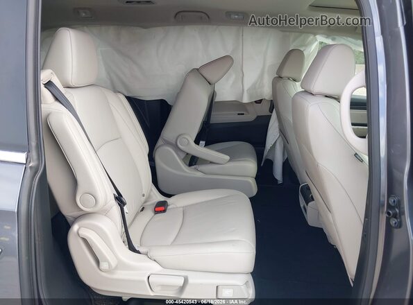 5FNRL6H68TB046322 2026 HONDA ODYSSEY Gray Widok naklejki z numerem VIN