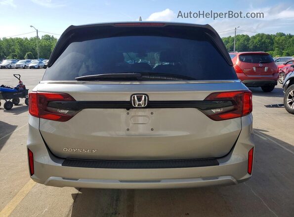 5FNRL6H69TB006315 2026 HONDA ODYSSEY Silver Vista trasera