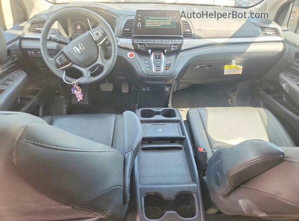 5FNRL6H69TB009201 2026 HONDA ODYSSEY Black Вид панелі приладів