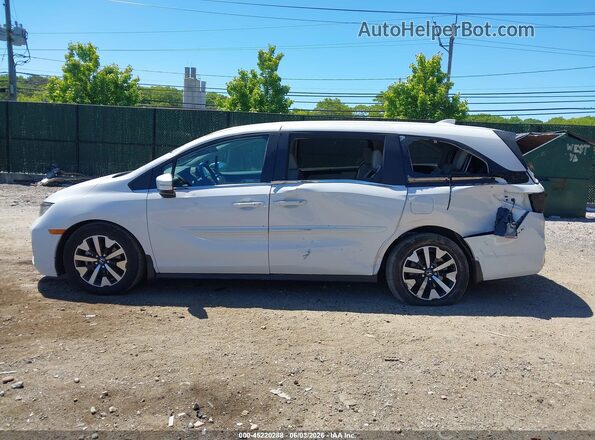 5FNRL6H6XSB069289 2025 HONDA ODYSSEY White Սալոնի 360 աստիճան տեսք