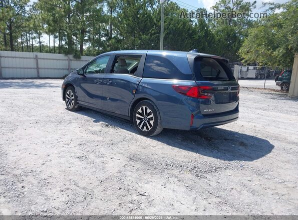 5FNRL6H6XSB072189 2025 HONDA ODYSSEY Blue Rear left