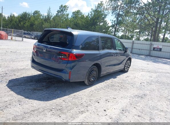 5FNRL6H6XSB072189 2025 HONDA ODYSSEY Blue Rear right