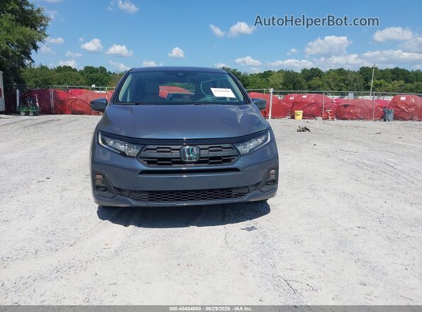 5FNRL6H6XSB072189 2025 HONDA ODYSSEY Blue Instrument cluster view