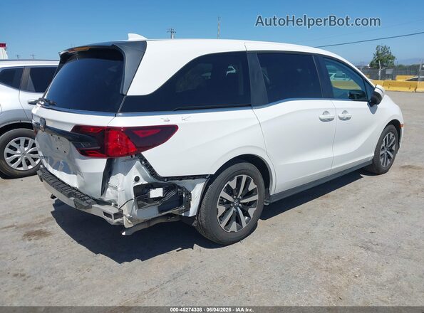 5FNRL6H6XSB089669 2025 HONDA ODYSSEY White Задня права чверть
