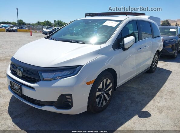 5FNRL6H6XSB089669 2025 HONDA ODYSSEY White Передня ліва чверть