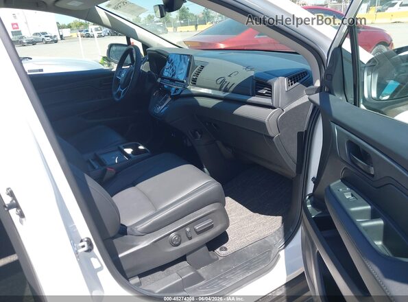 5FNRL6H6XSB089669 2025 HONDA ODYSSEY White Вид салону спереду