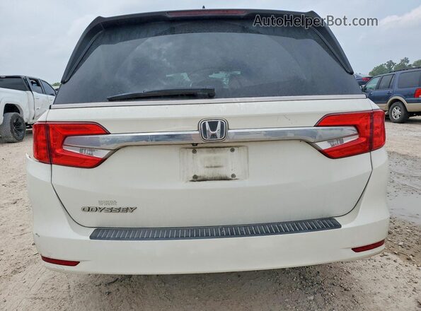 5FNRL6H70JB107345 2018 HONDA ODYSSEY Белый Вид сзади