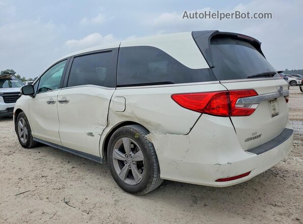 5FNRL6H70JB107345 2018 HONDA ODYSSEY Белый Задняя левая четверть