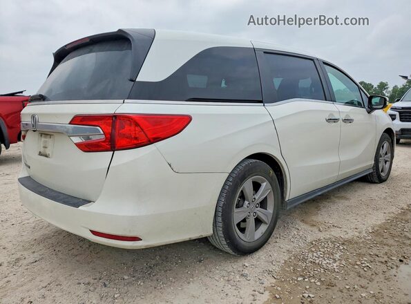 5FNRL6H70JB107345 2018 HONDA ODYSSEY Белый Задняя правая четверть