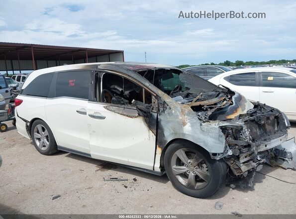 5FNRL6H70KB022409 2019 HONDA ODYSSEY White Սալոնի հետևի տեսք