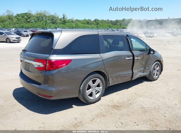5FNRL6H70LB011010 2020 HONDA ODYSSEY Brown Задня права чверть