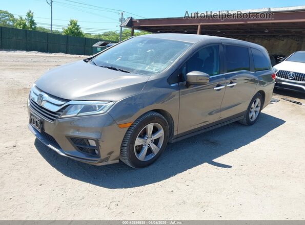 5FNRL6H70LB011010 2020 HONDA ODYSSEY Brown Передня ліва чверть
