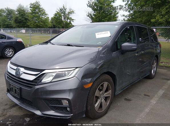 5FNRL6H70LB068632 2020 HONDA ODYSSEY Gray Front left