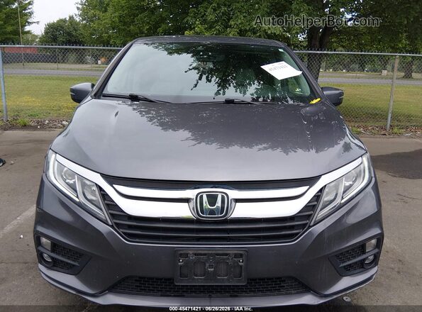 5FNRL6H70LB068632 2020 HONDA ODYSSEY Gray Instrument cluster view