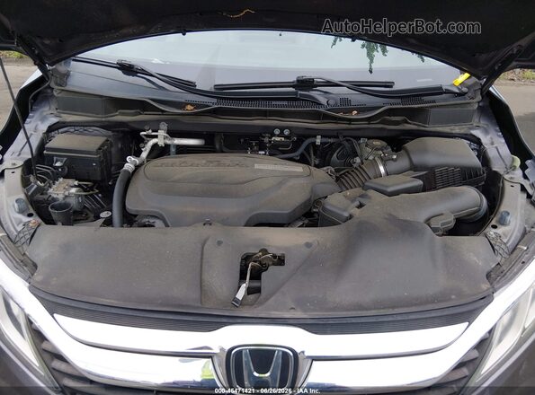 5FNRL6H70LB068632 2020 HONDA ODYSSEY Gray Rear view