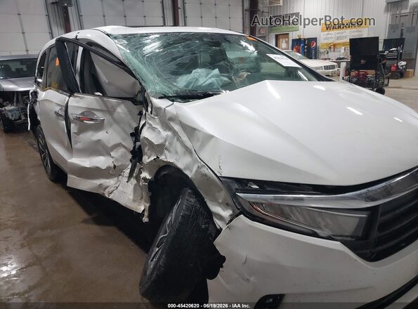 5FNRL6H70MB026110 2021 HONDA ODYSSEY White Դիմացի տեսք