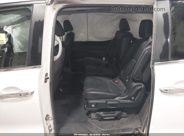 5FNRL6H70MB026110 2021 HONDA ODYSSEY White VIN կոդի պիտակի տեսք