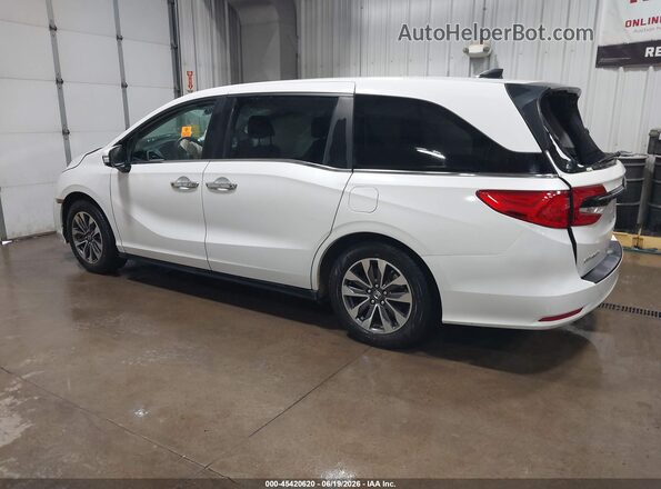 5FNRL6H70MB026110 2021 HONDA ODYSSEY White Հետևի ձախ
