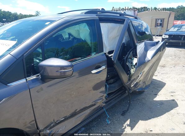 5FNRL6H70NB033043 2022 HONDA ODYSSEY Gray Front view