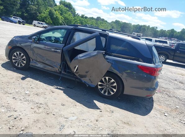 5FNRL6H70NB033043 2022 HONDA ODYSSEY Gray Rear left