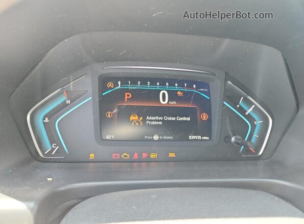 5FNRL6H70PB050430 2023 HONDA ODYSSEY White Instrument cluster view