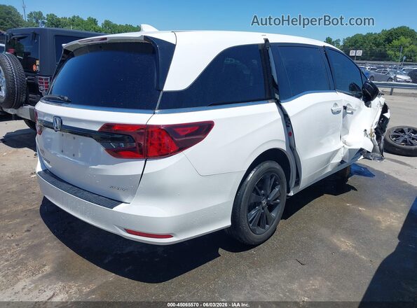 5FNRL6H70RB035008 2024 HONDA ODYSSEY White Հետևի աջ