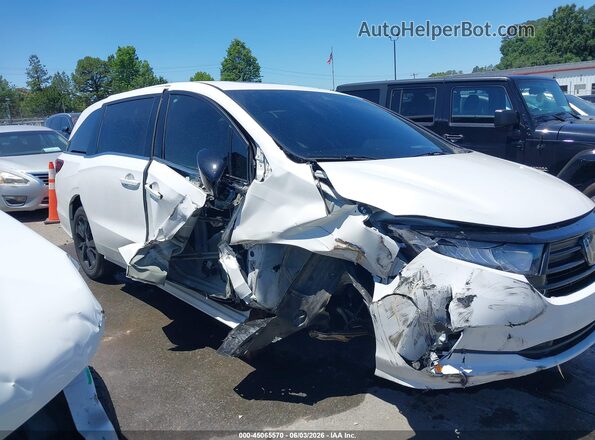 5FNRL6H70RB035008 2024 HONDA ODYSSEY White Սալոնի 360 աստիճան տեսք