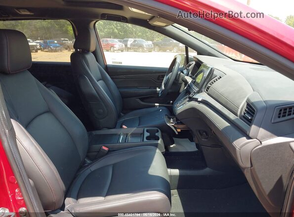 5FNRL6H70RB061950 2024 HONDA ODYSSEY Red Front interior view