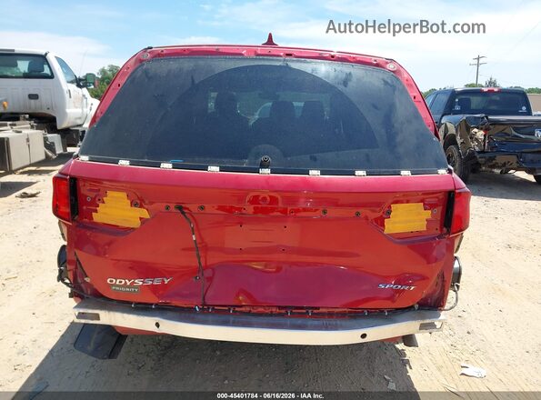 5FNRL6H70RB061950 2024 HONDA ODYSSEY Red Front view