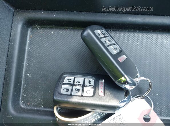 5FNRL6H70RB061950 2024 HONDA ODYSSEY Red Dashboard view