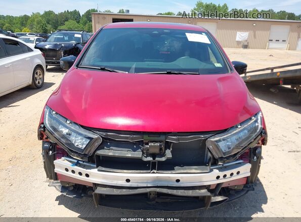 5FNRL6H70RB061950 2024 HONDA ODYSSEY Red Instrument cluster view