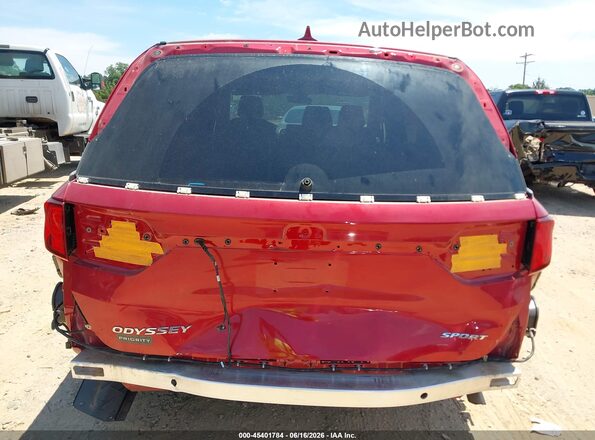 5FNRL6H70RB061950 2024 HONDA ODYSSEY Red 