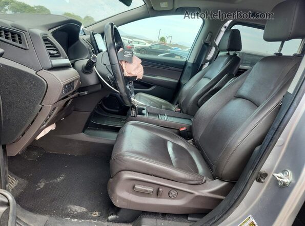 5FNRL6H71JB031750 2018 HONDA ODYSSEY Silver წინა სალონის ხედი