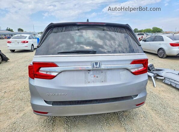 5FNRL6H71JB031750 2018 HONDA ODYSSEY Silver უკანა ხედი