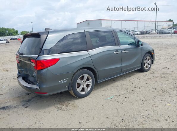 5FNRL6H71JB034387 2018 HONDA ODYSSEY Gray Rear right