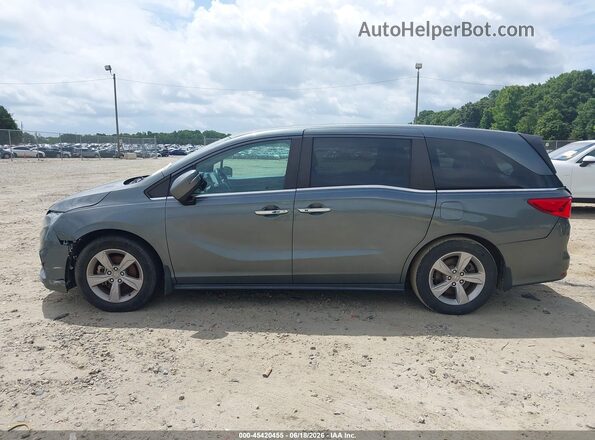5FNRL6H71JB034387 2018 HONDA ODYSSEY Gray 360 interior view