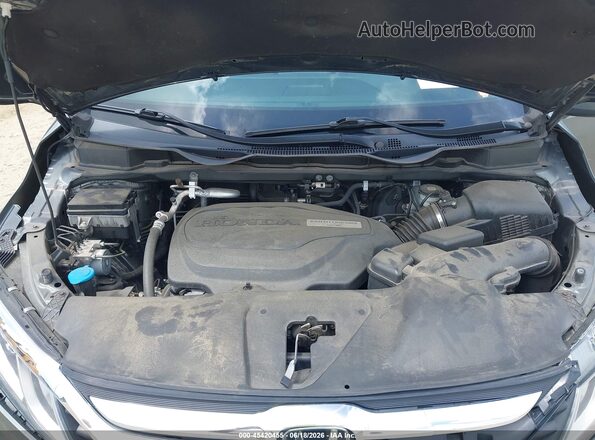 5FNRL6H71JB034387 2018 HONDA ODYSSEY Gray Rear view