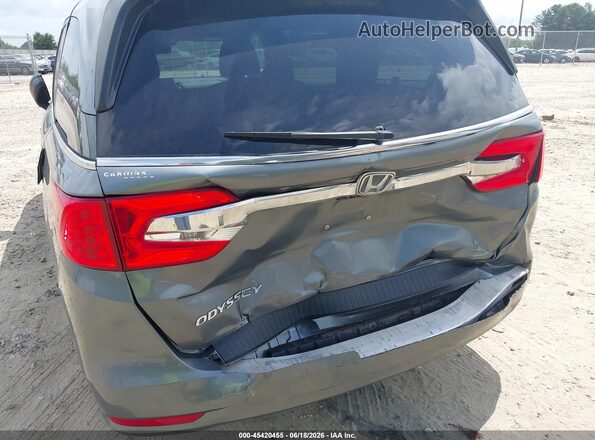 5FNRL6H71JB034387 2018 HONDA ODYSSEY Gray Front view