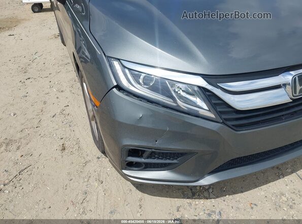 5FNRL6H71JB034387 2018 HONDA ODYSSEY Gray 