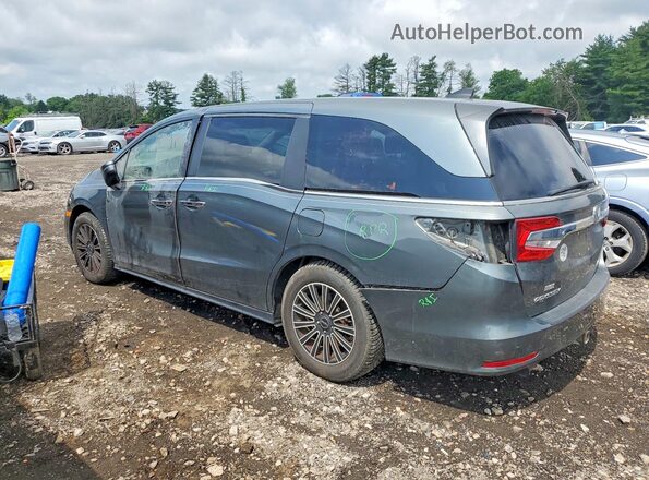 5FNRL6H71JB044384 2018 HONDA ODYSSEY Gray Rear left