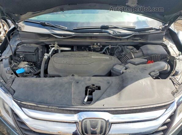 5FNRL6H71JB044384 2018 HONDA ODYSSEY Gray Engine compartment view